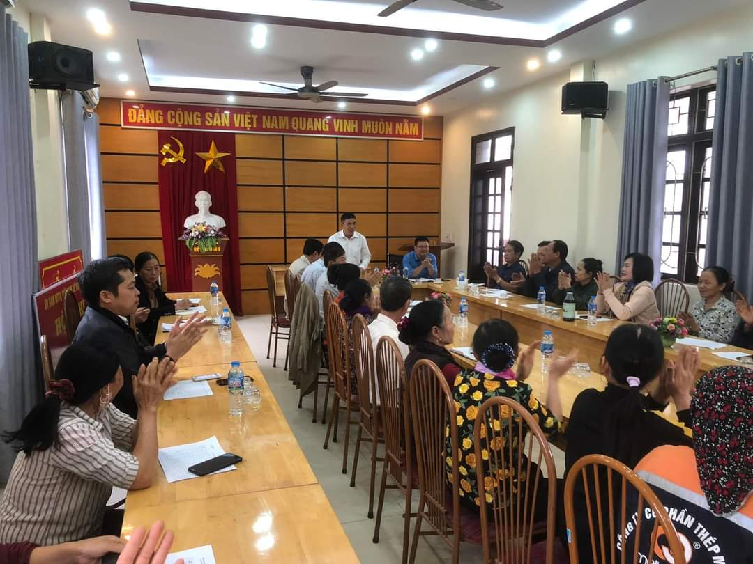 Regular meeting of the Thanh Xuan organic intergroup