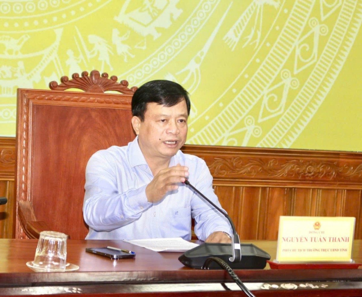 Mr. Nguyen Tuan Thanh, Permanent Vice Chairman of the Gia Lai Provincial People's Committee, delivered the concluding remarks.