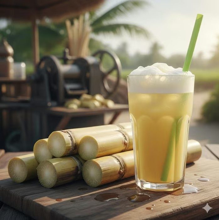Groups of people who should be cautious when drinking sugarcane juice to cool down during hot weather