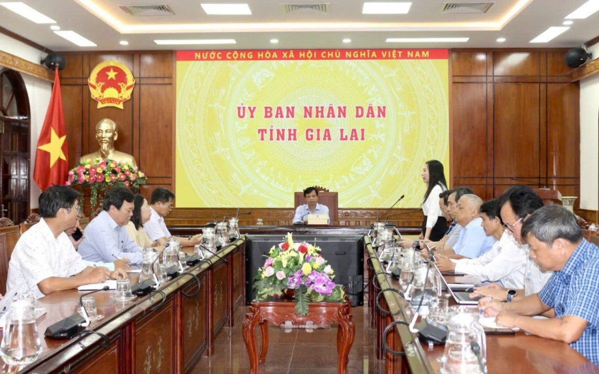 Scene of the meeting in Quy Nhon Dong Ward.