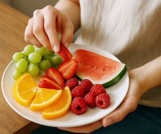 Why shouldn't you eat overly sweet fruit right after a meal?