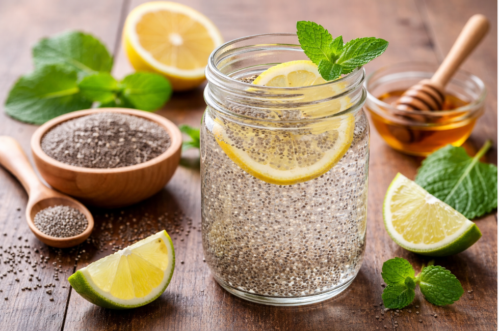 Health benefits of drinking chia seed water before bed