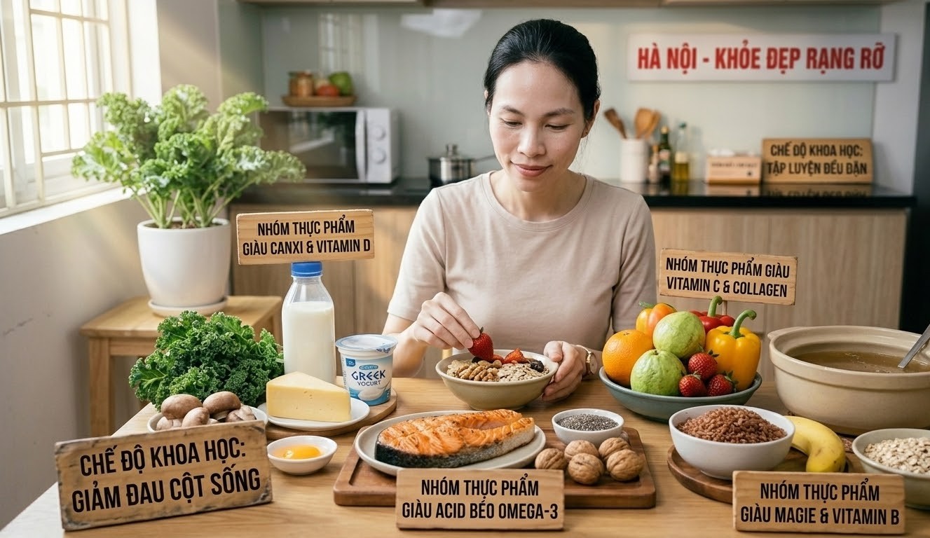 People with spinal degeneration should increase their intake of food groups that help alleviate symptoms.