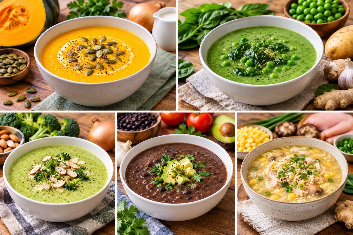 5 magnesium-rich soups to promote relaxation and support sleep