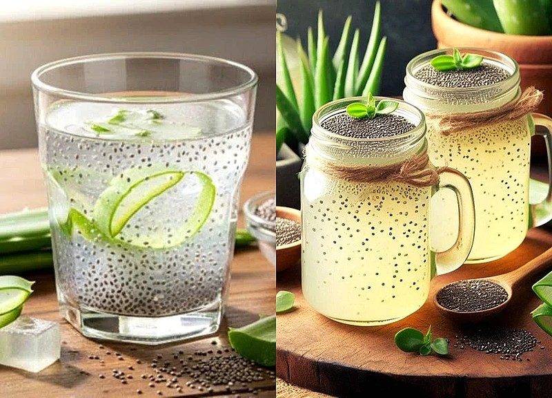 5 wonderful benefits of drinking aloe vera chia seed water in the morning